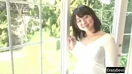 tight japanese cutegirl showing bigtits in cute way