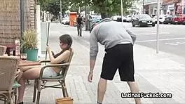 Ride my Latina pussy, saved my wallet with this outdoor bang! 🔥