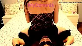 New slut learns that her skilled Mistress knows how to properly face sit over her