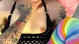 anime babe plays hard with neighbor's dick, swallowing it whole in costumes