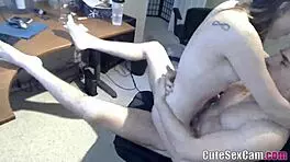 Sweet Couple Fuck With Blowjob On Webcam