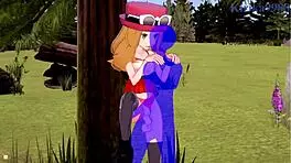 Serena And Bea Saito With Old Man In Pokémon Hentai