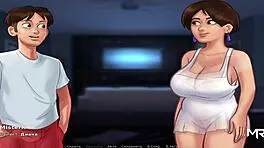 Summertimesaga unfolds family values in teen 18+ cartoon.