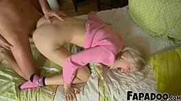 Blonde Beauty Explores Full Intimate Pleasures