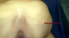 big booty sue gets fucked hard on the couch with creampie