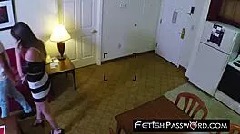 I'm Alex Blake, bound and getting my face smeared with jizz!