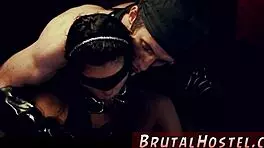 Young Latina maid Gina Valentina takes hardcore domination and bondage