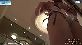 Wow, this cute young Japanese girl is doing an amazing cosplay fetish shoot!