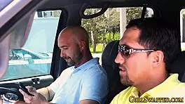 teen creamed by stepdad with facial cumshot