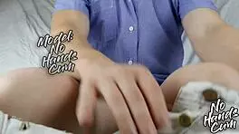 Office Clerk Gets Huge Cock Cumshot Without Hands