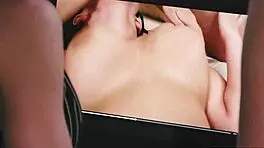 Slut Stepmom Fisting Teen Stepdaughter's Big Tits Pussy With Oral!