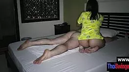 wet asian teen 18+ leena, her amazin’ ass got massaged n sucked cock before bangin’