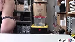 Hot blonde small tits teen busted by bad policeman!