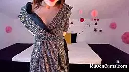 Nude Hot Girl Rubs Wet Pussy Lips!