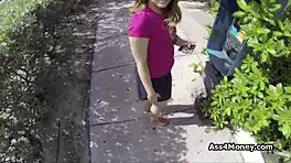 broke teen, why suck cock at payphone outdoors?