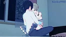 3D animated hentai featuring young and beautiful Japanese idols Koume Shirasaka and Hinako Kita in intense sex scenes