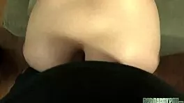 Teen Step Daughter Moka Mora Shows Off What She Did At Work Today - Featuring Moka Mora Barrett Blade