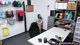 Punish That Cute Blue-Haired Chick!