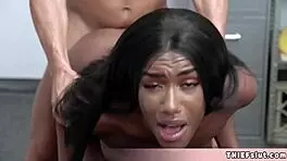 Beautiful BLM Protester Ashley Leigh Feels Rough Punishment and Desire