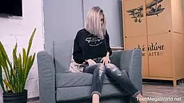 beauty-angels: this tiny teen loves how pink feels on her wet pussy