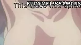 Hentai lesbians scissor fuck in passionate scene