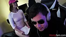 Stepsis RIDING Gamer COCK After BLOWJOB