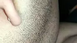 Fingering tight Asian pussy.