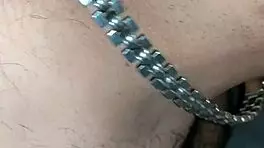 Fingering tight Asian pussy.