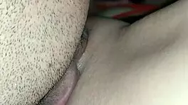 Fingering tight Asian pussy.