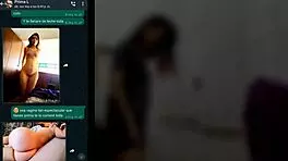 Redhead Cousin Gets Hot On WhatsApp, Leads To Sex In Room.