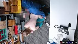 Russian Slender Teen Punished At Office