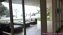 real teen 18+ pussyfucked by stepbrother in missionary