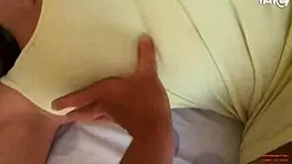 Yo, finally banging my stepsister's big ass and finishing on it!