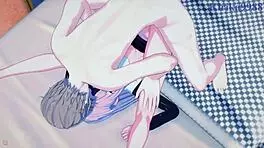 Kaguya Shinomiya and Chika Fujiwara Share Intense Creampie Sex