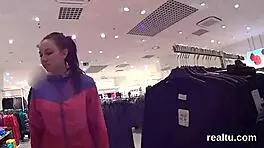 stellar czech teen 18+ie seduced in supermarket and pounded in pov