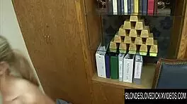 Blondes Love Dick - Petite Casting Girl Nicole Ray Takes A Huge Dick