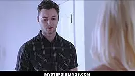 teen stepsister chloe cherry wrecked stepbrothers car now has to fuck