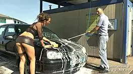 i got sodomized in public carwash babe