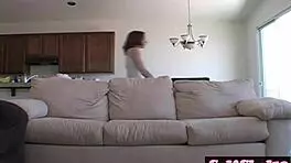 Petite Teen Dances Naked After Striptease