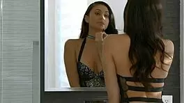 petite ariana marie fucks in pretty lingerie hard