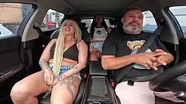 she debuts on ride, gets licked at gas station by stranger