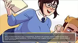 Hentaisexscenes' latest: Looks like an 18y.o. gets blowjob from Doctor Mercy Zigler in Anime3d