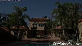 ginger teen rides stepdad's stiff dick