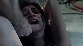 Young neighbour receives domination and facialisation during worshipful extreme spooning sex