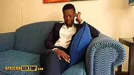 Black miss gets a deep throat and treated roughly by his friend in infidelity sex adventure