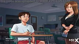 Summertime Saga - I'll Teach You French Episode 1 Scene 35