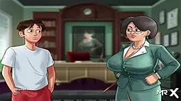 Summertime Saga - I'll Teach You French Episode 1 Scene 35