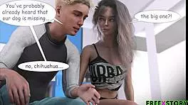 isabella falls hard in steamy 3d cartoon sex with wild hentai action