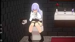 Some fun on the sofa and toilet: Doll room ep 2