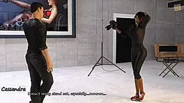 Young 18y.o in 3D: Profit to be made stripping for photographer Cassie